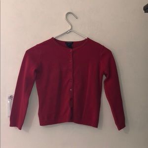 GAP Stretch Red Button Up